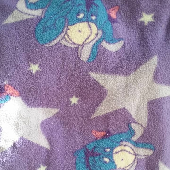 Disney Eeyore Purple Happiness is Overrated Pajama Set Ladies Small - Picture 5 of 8